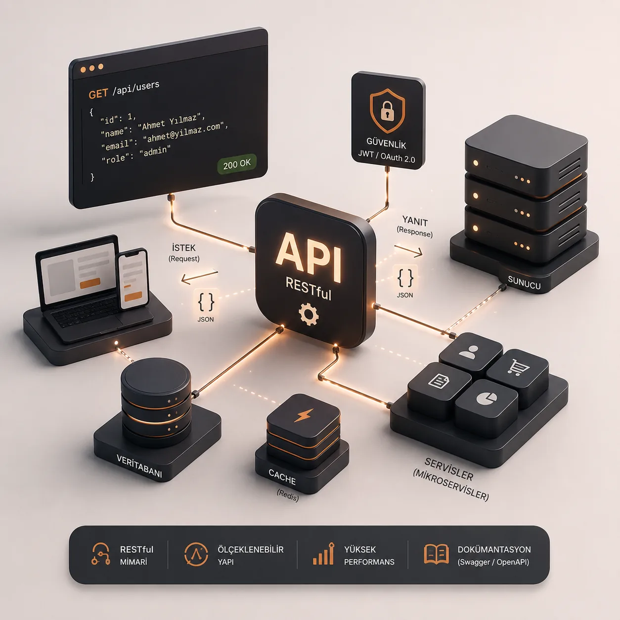 Arka Uç (Restful API)