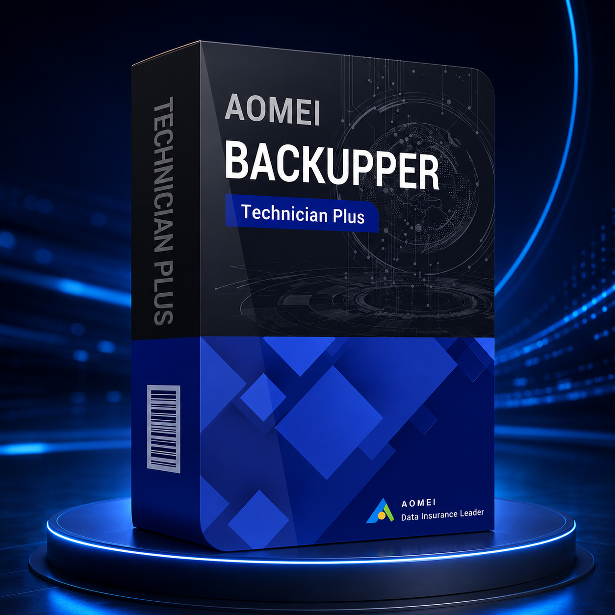 AOMEI Backupper Technician Plus(Lifetime Upgrade/Unlimited PCs&Servers)
